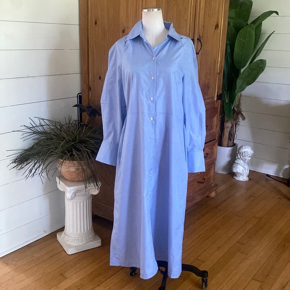 COS Dresses & Skirts - COS LAGENLOOK OVERSIZED BUTTON DOWN SHIRT DRESS 14 NEW LARGE